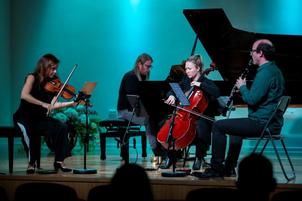 ANZÛ QUARTET no Ņujorkas Cēsīs atskaņos jaunu mūziku