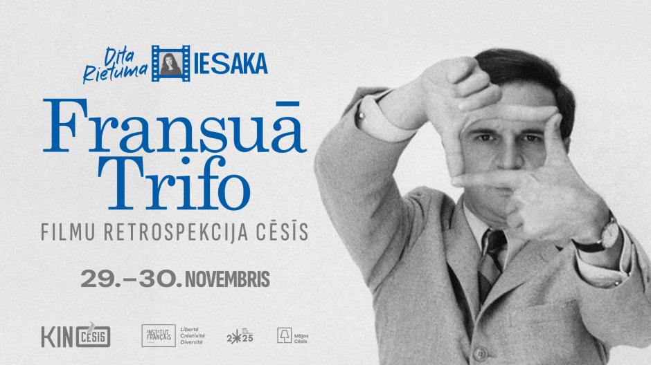 FRANSUĀ TRIFO filmu retrospekcija ar Ditu Rietumu