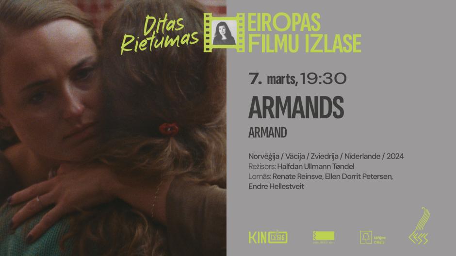 7.martā atsākam Eiropas filmu ciklu ar Ditu Rietumu